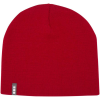 Additional Thumbnail Image 4 - a red beanie with a white label