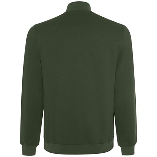 Additional Image 6 - a back of a green jacket
