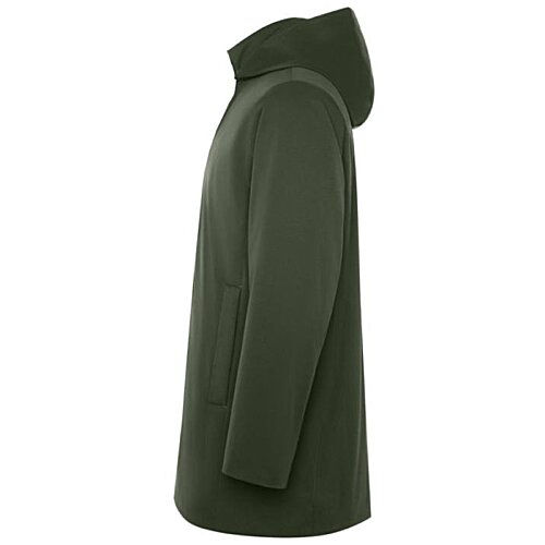 Additional Image 5 - a black coat with a hood