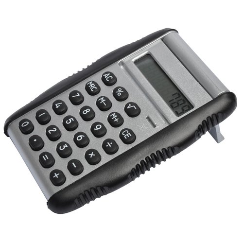 Additional Image 1 - a calculator with a black cover