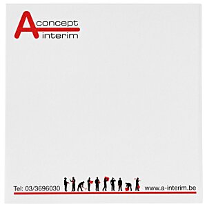 Additional Image 1 - a white square with red and black text