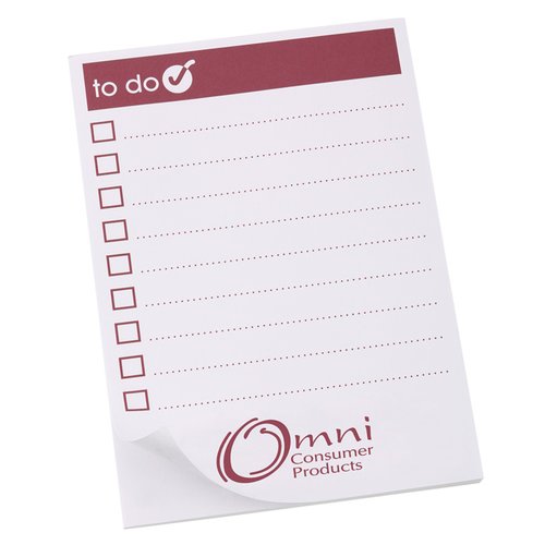 Additional Image 6 - a notepad with a checklist