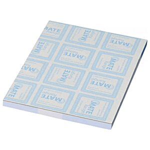 Additional Image 3 - a blue and white square notepad