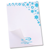 View Image 4 of 6 of A7 50 Sheet Notepad - Snowflake Design