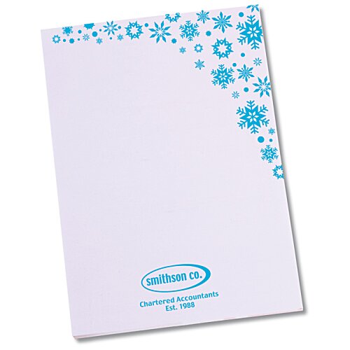 Additional Image 4 - a white and blue notepad