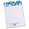 View Image 2 of 6 of A7 50 Sheet Notepad - Tropical Leaf Design