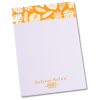 View Image 3 of 6 of A7 50 Sheet Notepad - Tropical Leaf Design