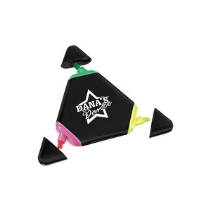 Additional Image 1 - a black triangle with white and black triangles
