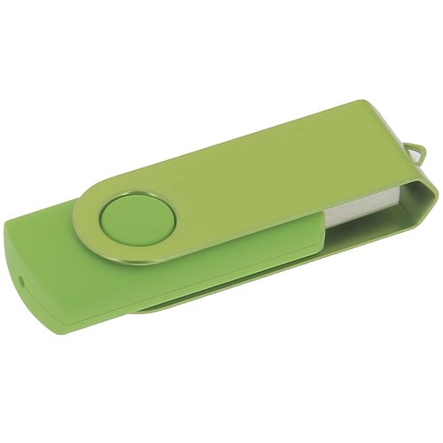Additional Image 1 - a green usb flash drive