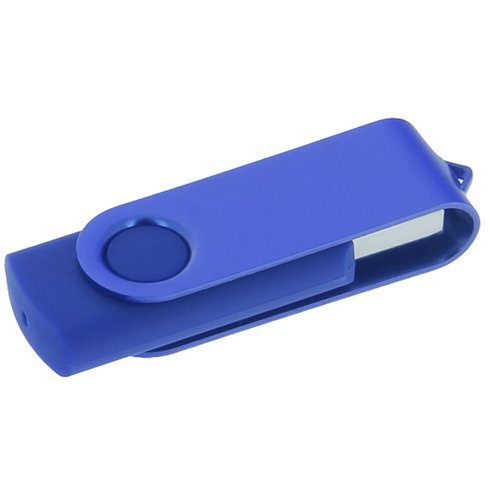 Additional Image 2 - a blue usb flash drive