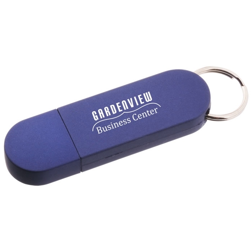 Additional Image 1 - a blue usb flash drive