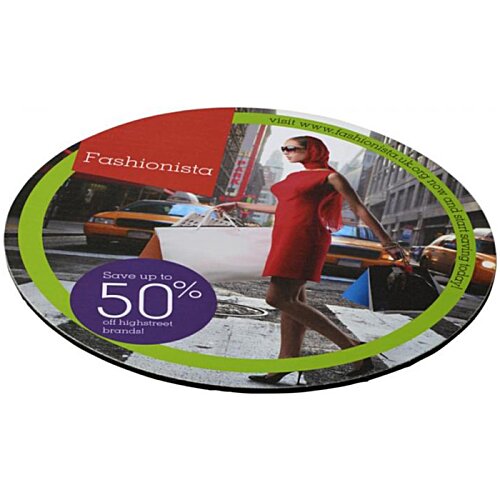 Additional Image 3 - a circular object with a person in a red dress