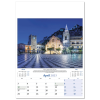 View Image 3 of 13 of Wall Calendar - World By Night