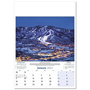 Additional Image 10 - a calendar with a mountain in the background