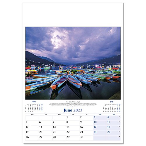 Additional Image 8 - a calendar with a picture of a field