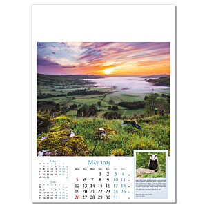 Additional Image 8 - a calendar with a picture of a landscape