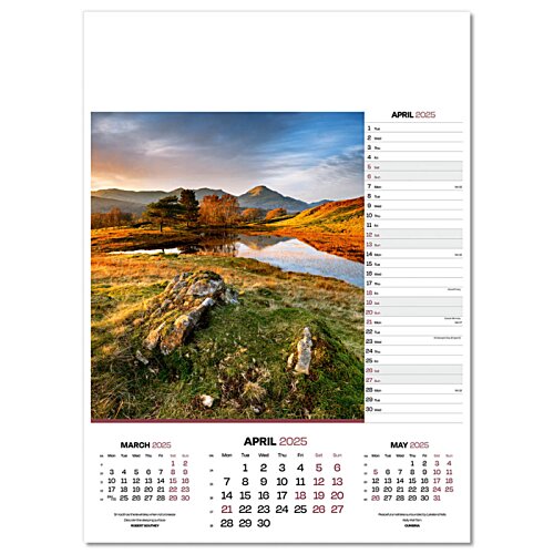 Additional Image 9 - a calendar with a picture of a river