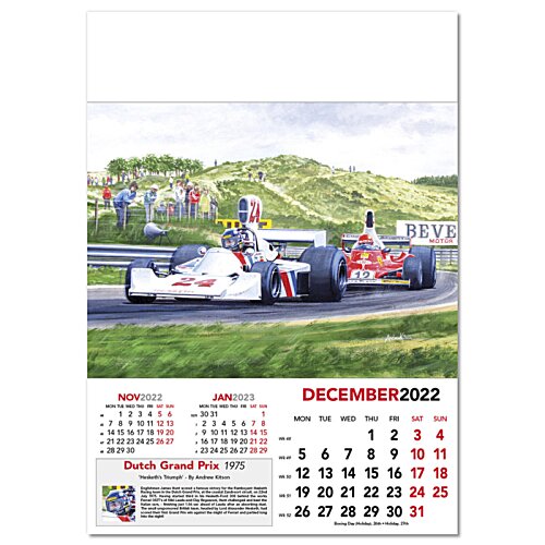 Additional Image 10 - a calendar with a picture of a race car