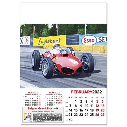 Additional Image 9 - a red race car on a track
