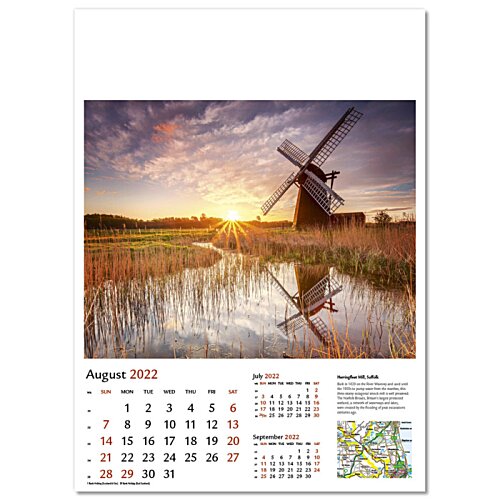 Additional Image 11 - a calendar with a picture of a windmill