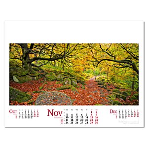 Additional Image 2 - a calendar with trees in the background