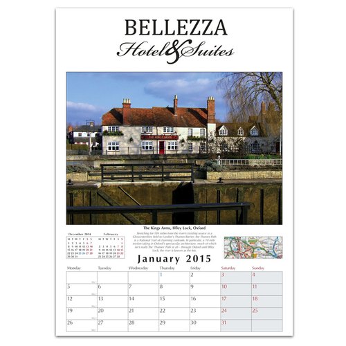 Additional Image 1 - a calendar with a picture of a house