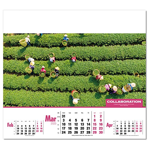 Additional Image 10 - a calendar with a green field