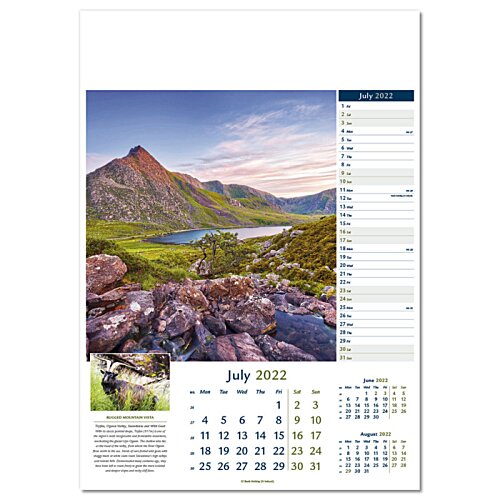 Additional Image 7 - a calendar with a picture of a mountain