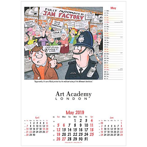 Additional Image 1 - a calendar with a picture of a woman