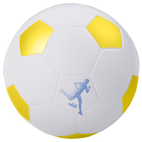 Additional Image 4 - a yellow and white football ball