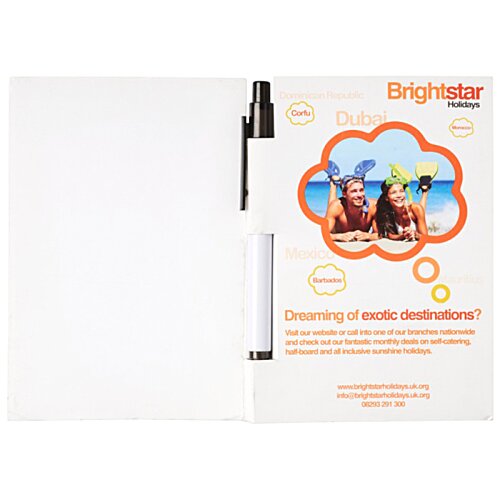 Additional Image 2 - a white paper with a pen on it