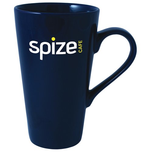 Additional Image 1 - a blue coffee mug with a handle