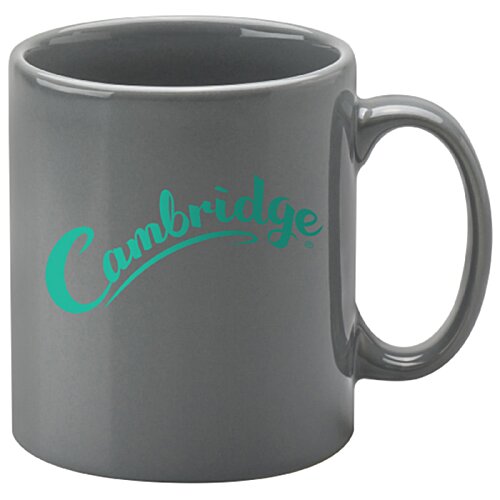 Additional Image 2 - a grey mug with a logo on it
