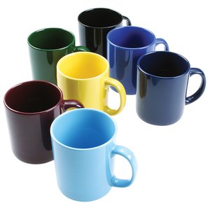 Additional Image 1 - a group of different colored mugs