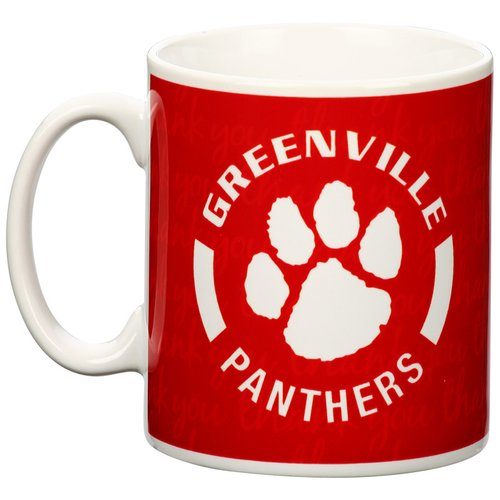 Additional Image 1 - a red mug with a paw print