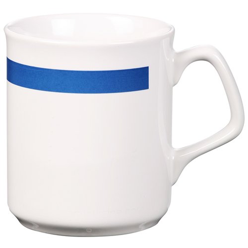Additional Image 1 - a white and blue mug