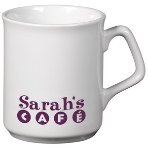 Additional Image 1 - a white mug with purple text