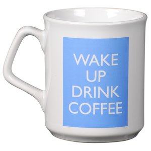 Additional Image 2 - a white mug with a blue label