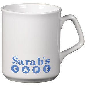 Additional Image 3 - a white mug with blue writing