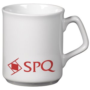 Additional Image 4 - a white mug with red logo