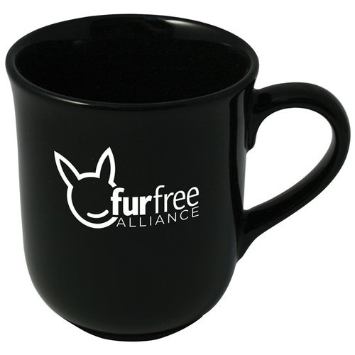 Additional Image 3 - a black mug with a cat logo