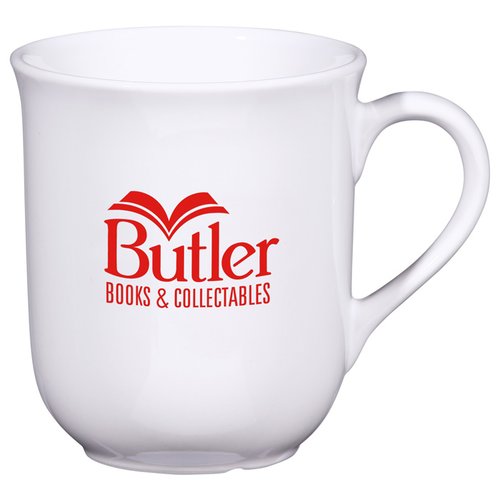 Additional Image 1 - a white mug with red text