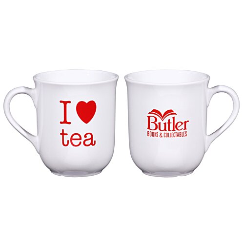 Additional Image 3 - two white mugs with red text