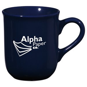 Additional Image 1 - a blue mug with a logo on it