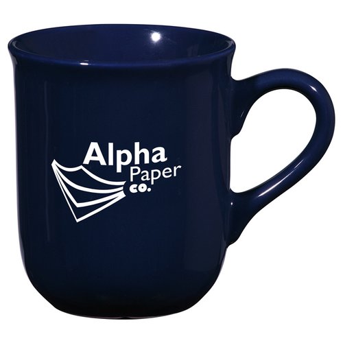 Additional Image 1 - a blue mug with a logo on it
