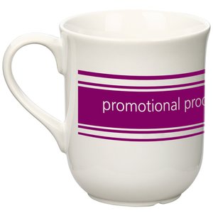 Additional Image 1 - a white mug with a purple label