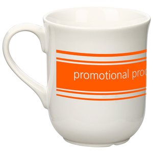 Additional Image 4 - a white mug with orange label