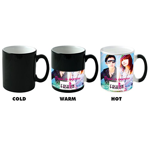 Additional Image 1 - a group of mugs with different designs
