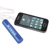 View Image 2 of 6 of Cylinder Power Bank Charger - 2600mAh - Printed