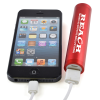 View Image 6 of 6 of Cylinder Power Bank Charger - 2600mAh - Printed